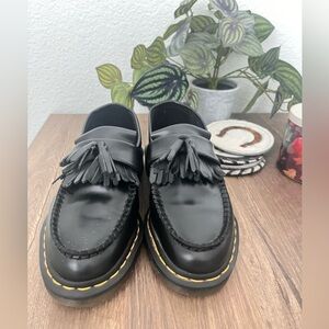 Dr. Martens Black Tassel Loafers